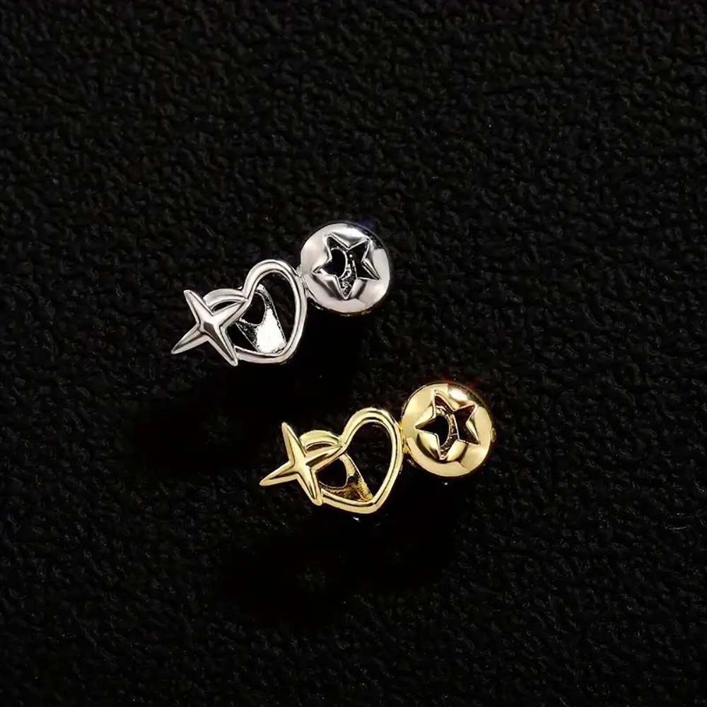 Classic Hip-Hop Star-Shaped Br - Street Fashion Jewelry review and price