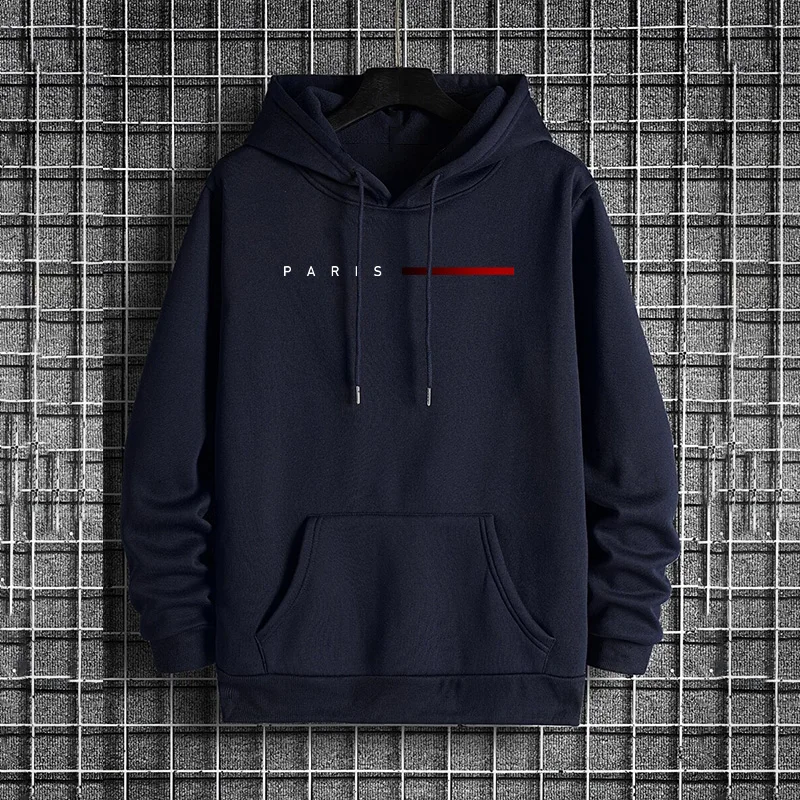 Trendy Mens Hooded Sweatshirt  - Street Fashion Paris 2025 review and price