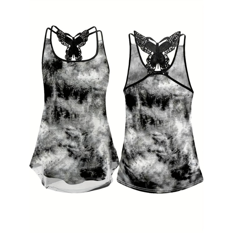 Plus Size 1XL-5XL Print Tank T - Street Fashion Plus Size review and price