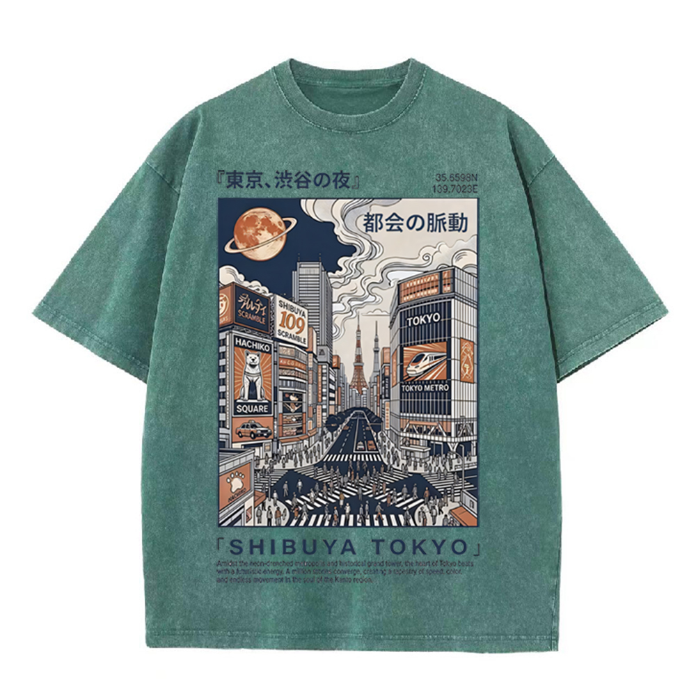 2026 Vintage Washed Beige Toky - Street Fashion Shibuya review and price