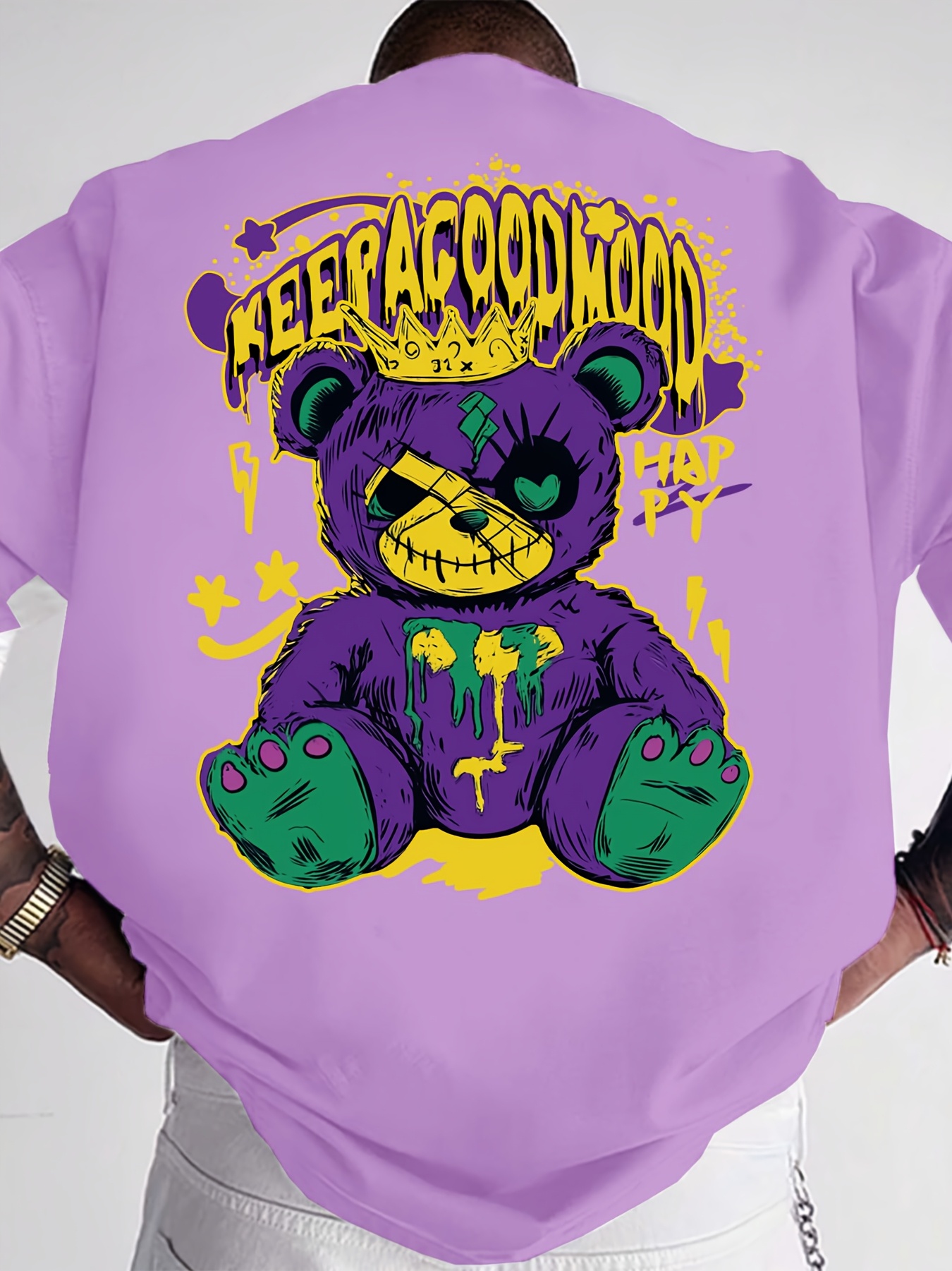 Fashionable new men's personal - Street Fashion Graffiti review and price