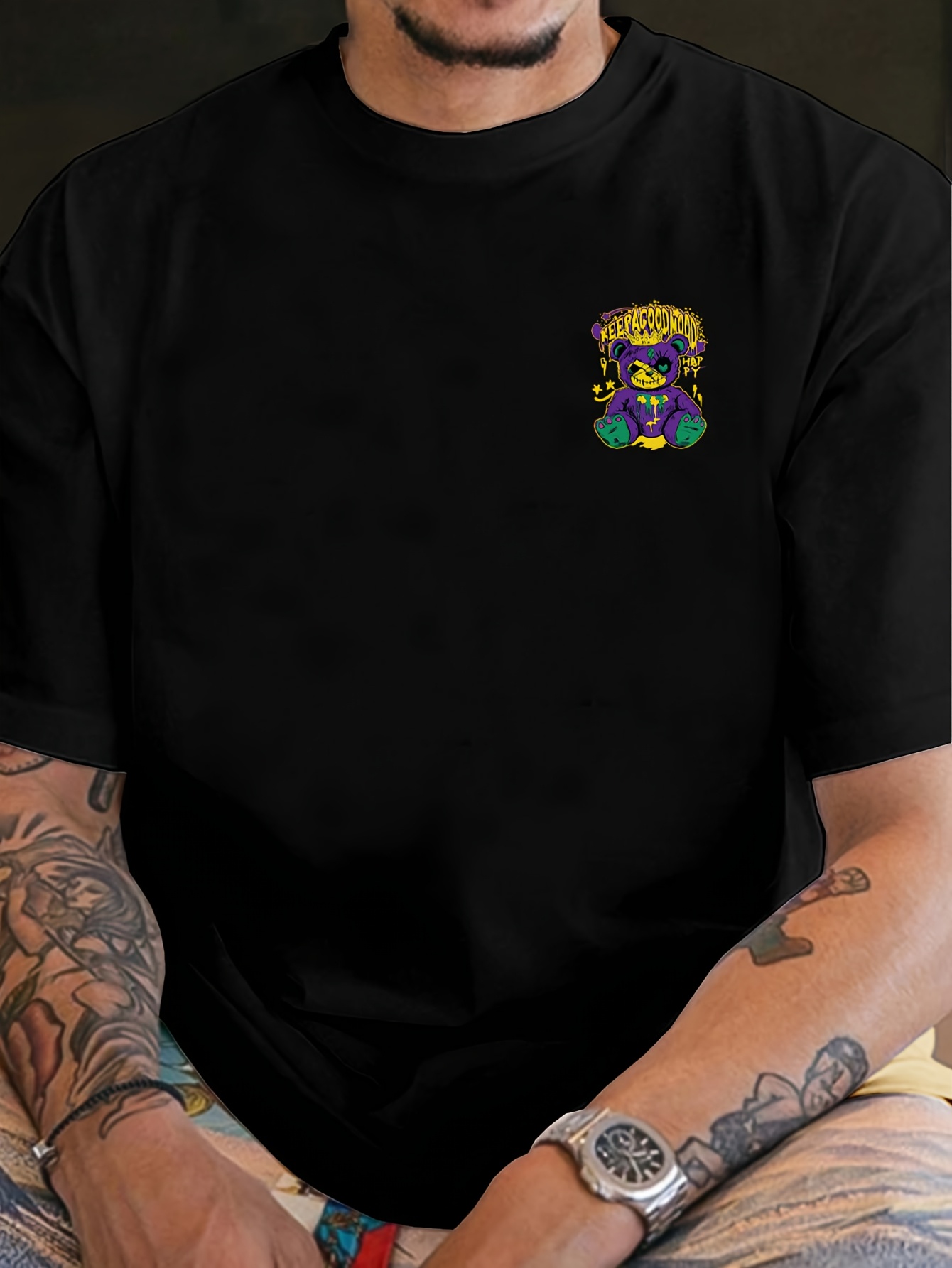 Fashionable new men's personal - Street Fashion Graffiti review and price