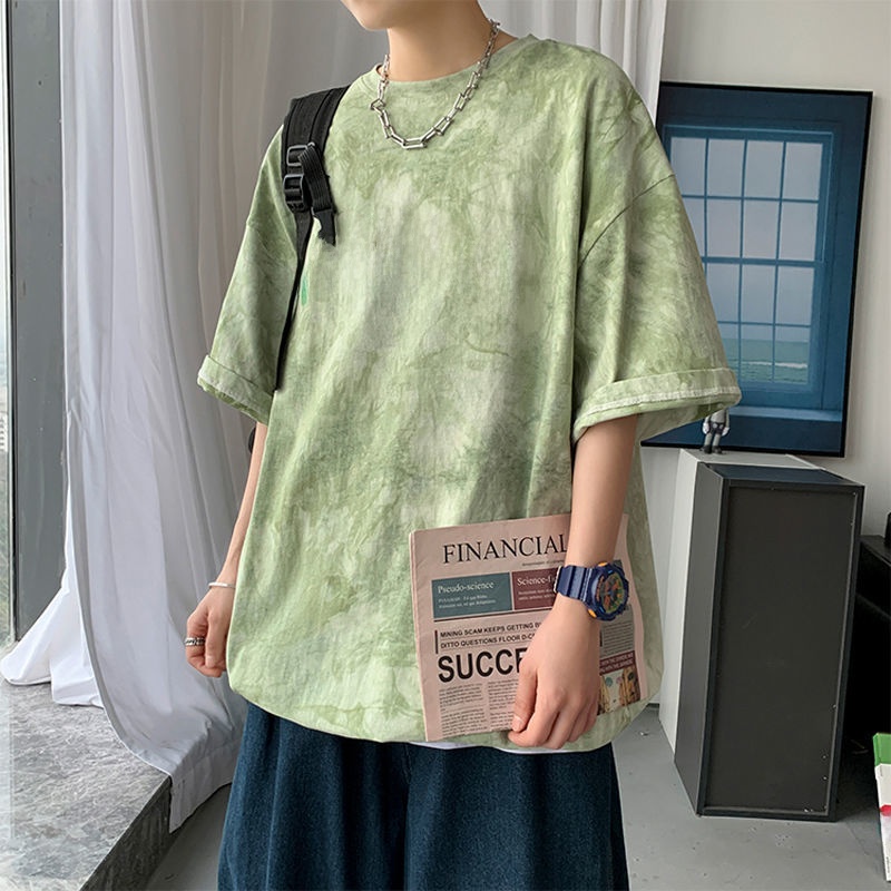 Black Tie Dye Short Sleeve T-S - Street Fashion Hong Kong review and price