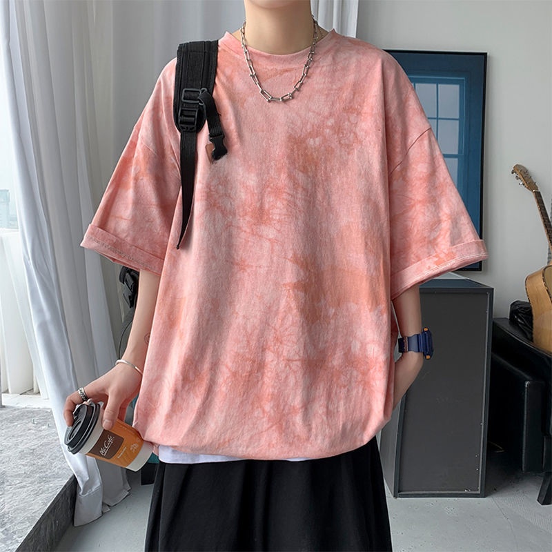 Black Tie Dye Short Sleeve T-S - Street Fashion Hong Kong review and price