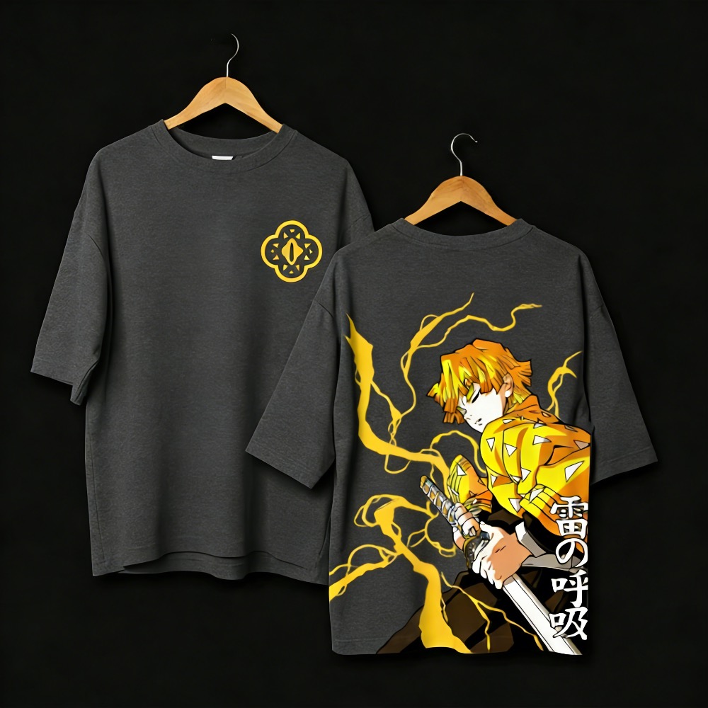 Plus Size Demon Slayer Anime P - Street Fashion In Japan review and price