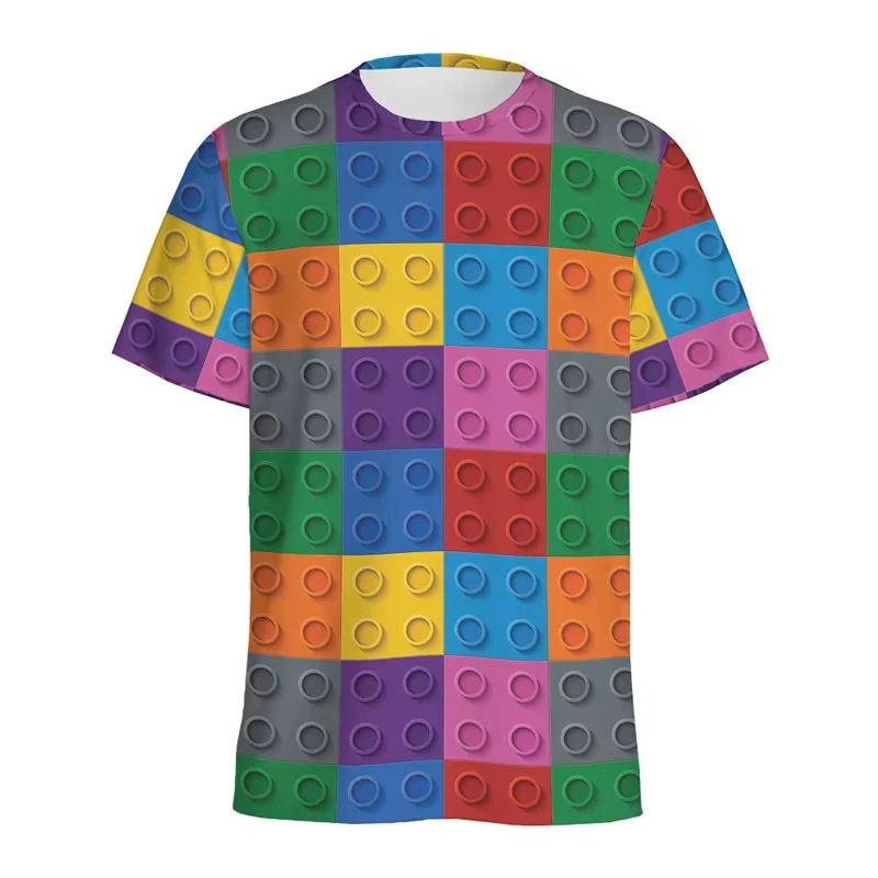 Retro Building Block 3D Printe - Street Fashion Videos review and price