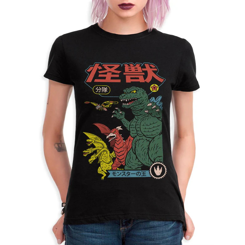 Godzilla Gojira Japanese Kaiju - Street Fashion In Japan review and price