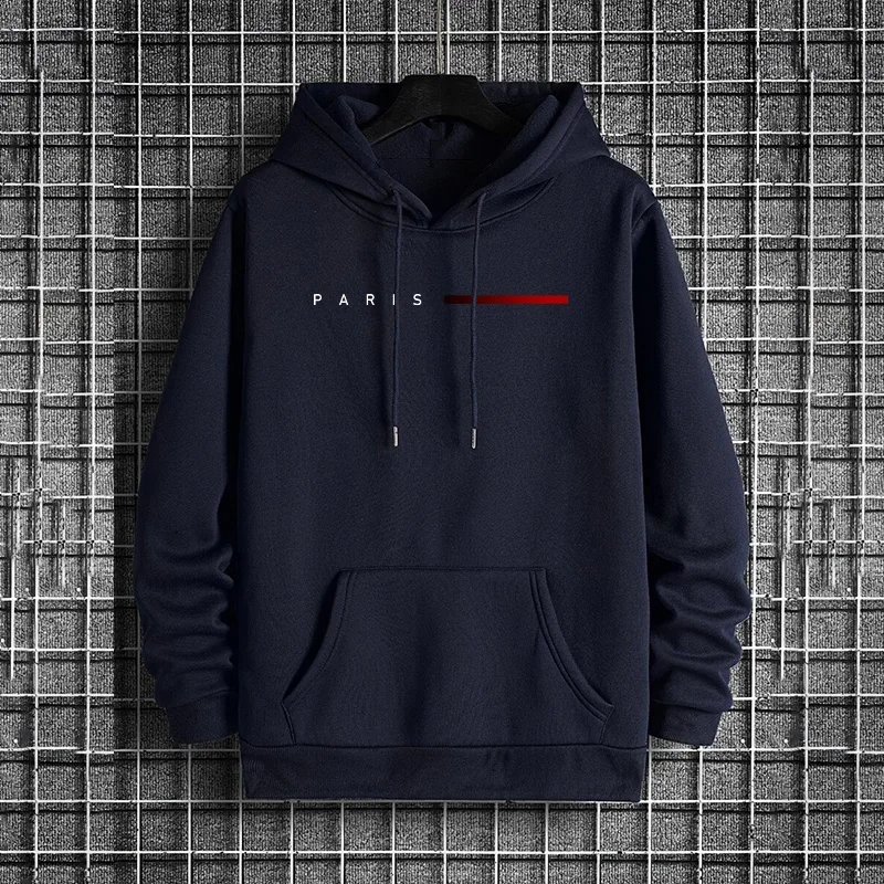 Trendy Mens Hooded Sweatshirt  - Street Fashion Paris 2025 review and price
