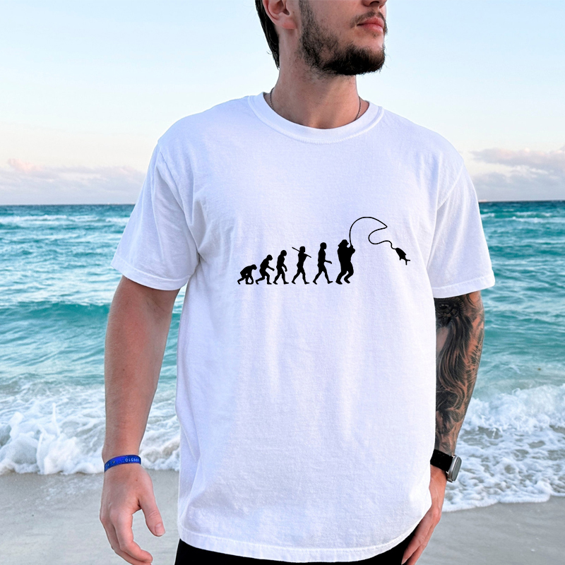 Fishing Evolution Printed T-Sh - Street Fashion Evolution review and price
