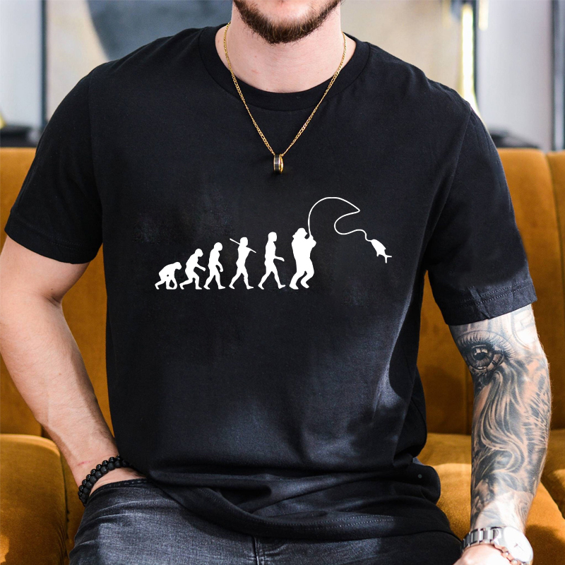 Fishing Evolution Printed T-Sh - Street Fashion Evolution review and price
